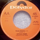 DIFFICULT MUSIC :: A TOUCH OF LOVE :: VINYYLI  7"    1984 - pikkukuva 3