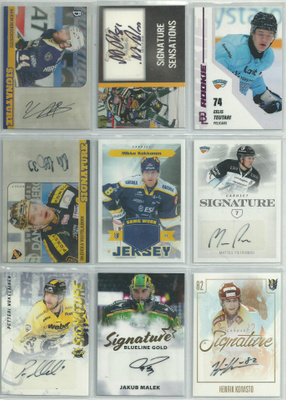 2014-15 Cardset Signature # Jukka Vuotilainen Kalpa /128