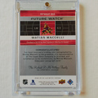 Matias Maccelli 22-23 SP Retro Autographed Future Watch /399 - pikkukuva 2