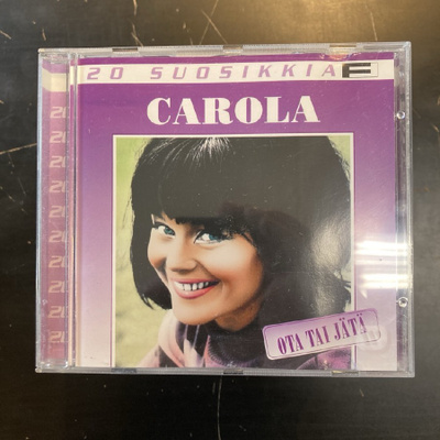 Carola - 20 suosikkia CD