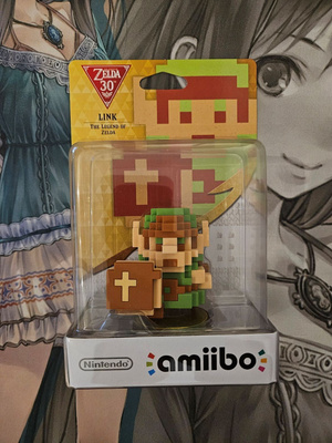 Amiibo - Link 30th Anniversary - 8 Bit - UUSI