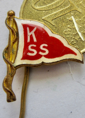 VANHA Merkki Lippu KSS Purjehdus Seura?