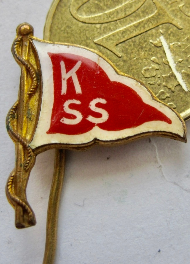 VANHA Merkki Lippu KSS Purjehdus Seura?