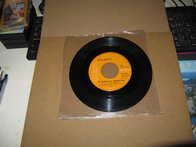 Seija Simola 7" Ei itkeä saa Argentina/Vapaana v.1977