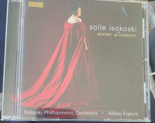 Soile Isokoski: Scene d’amore cd Mikko Franck