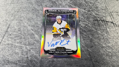 Valtteri Puustinen 2022-23 OPC Platinum Rainbow Auto