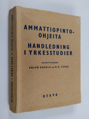 Ammattiopinto-ohjeita = Handledning i yrkesstudier