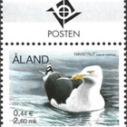 Åland 2000 Lintuja 2,60 mk välilöpari logo ** LaPe 170 - pikkukuva 1