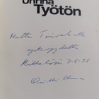 Heikki Urmas : Uhrina työtön (signeerattu, tekijän omiste) - pikkukuva 3