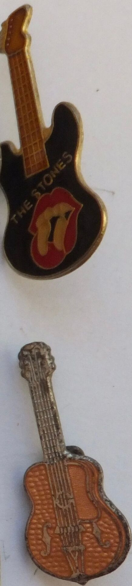 2 VANHAA Merkkiä Rolling Stones Kitara