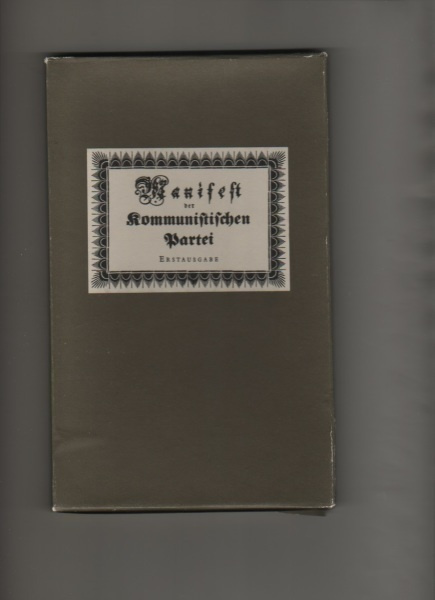 Manifest der kommunistischen partei, np. 1.p 1965 Berlin,K3+