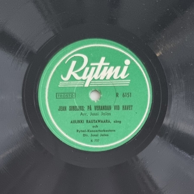 Savikiekko 1946 - Aulikki Rautawaara - Rytmi R 6151