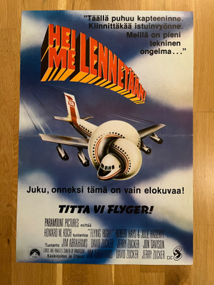 Elokuvajuliste: Hei me lennetään