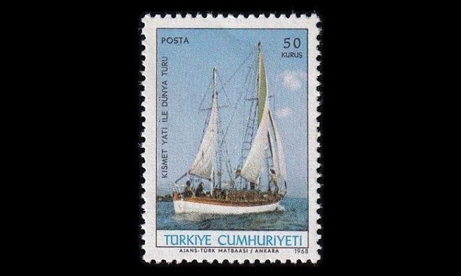 Turkki 2100 ** K?smet-veneen maailmankiertue (1968)