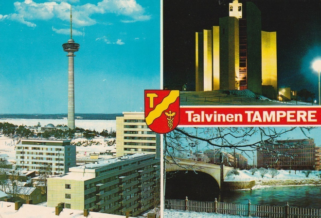 KIRKKOKORTTI - TAMPERE - KALEVAN KIRKKO - 13