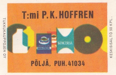 Pöljä, T:mi P. K. Hoffren   .b480