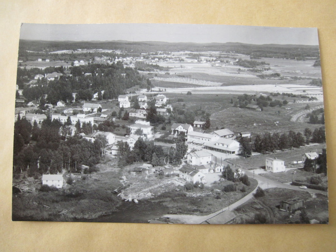 VANHA Postikortti Sysmä 1963  Alkup.Mallikappale Karhumäki