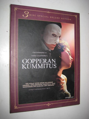 Oopperan kummtus. 3 disc deluxe edition  Dvd