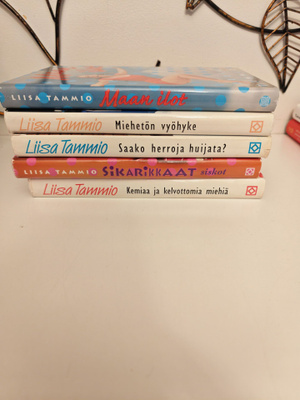 Liisa Tammio kirjapaketti, 5 kirjaa