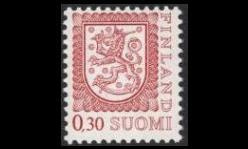 806I ** Leijonamalli 0,30 mk typ I (1977)