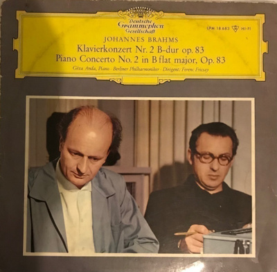 Brahms - Pianokonsertto nro 2. LP