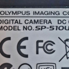 Olympus digital camera SP-510UZ - pikkukuva 4