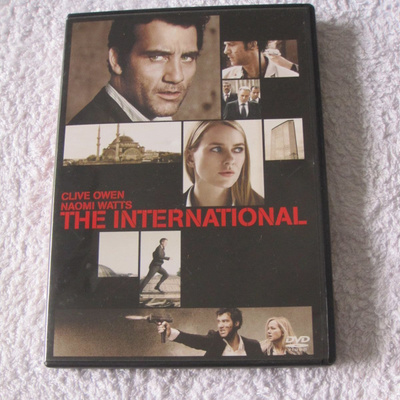THE INTERNATIONAL (DVD) Clive Owen & Naomi Watts
