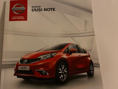 Myyntiesite - Nissan Note - 2014