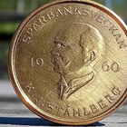 Kullanvärinen K.J.Ståhlberg. Helsingin Sparbanken. Halkaisij - pikkukuva 5