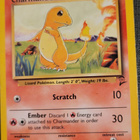 Charmander #69 Base Set 2 common Pokemon CCG card - pikkukuva 1