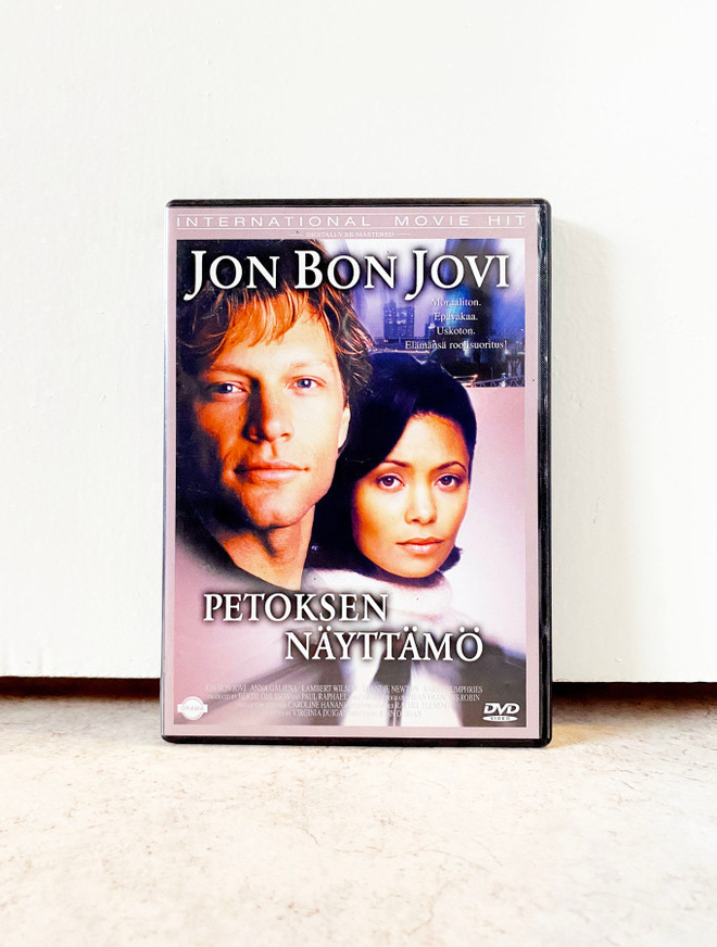 Petoksen näyttämö (1998) DVD Suomijulkaisu Jon Bon Jovi