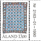 Ål 1990 Yleismerkit 13,00 mk välilöpari numero ** LaPe 041 - pikkukuva 1