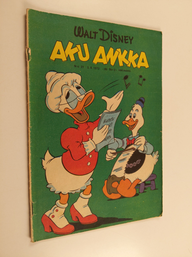 Walt Disney : Aku Ankka 31/1972