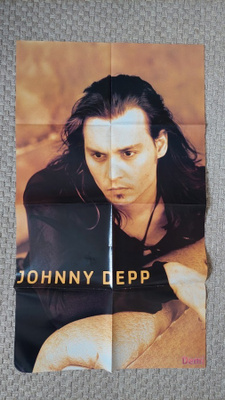 Demi-lehden 5/2001 juliste Johnny Depp / Russell Crowe - JH