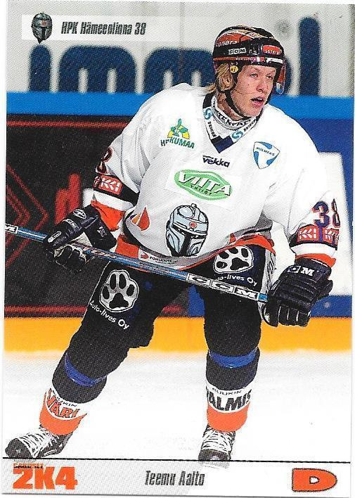 2003-04 CardSet #35 Teemu Aalto HPK