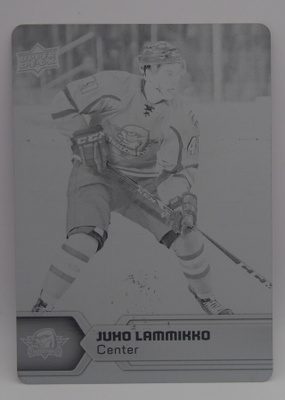 2017-18 AHL Printing plate Juho Lammikko /1