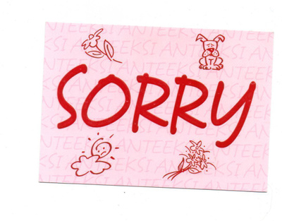 °°SORRY....°° -KORTTI /Papron