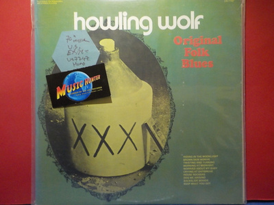HOWLING WOLF - ORIGINAL FOLK BLUES - US 70'S MONO EX/M- LP