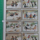 TARRA-arkki nro 180 - 182 Vintage tarrat talvi Joulu - pikkukuva 2