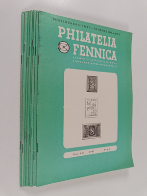 Philatelia Fennica vuosikerta 1957 (numerot 1-8)