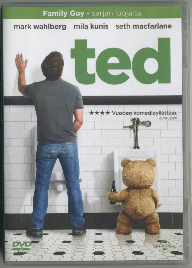 TED – Suomalainen DVD 2012 -  Mark Wahlberg, Mila Kunis