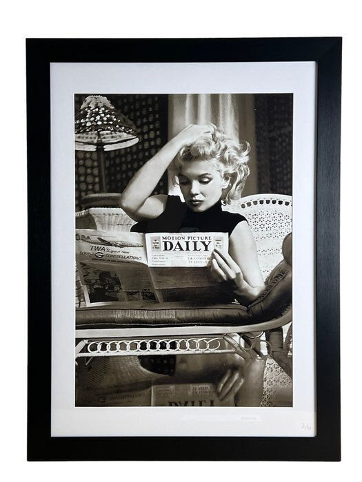 Marilyn Monroe - Photo, Limited edition - Numbered & Framed