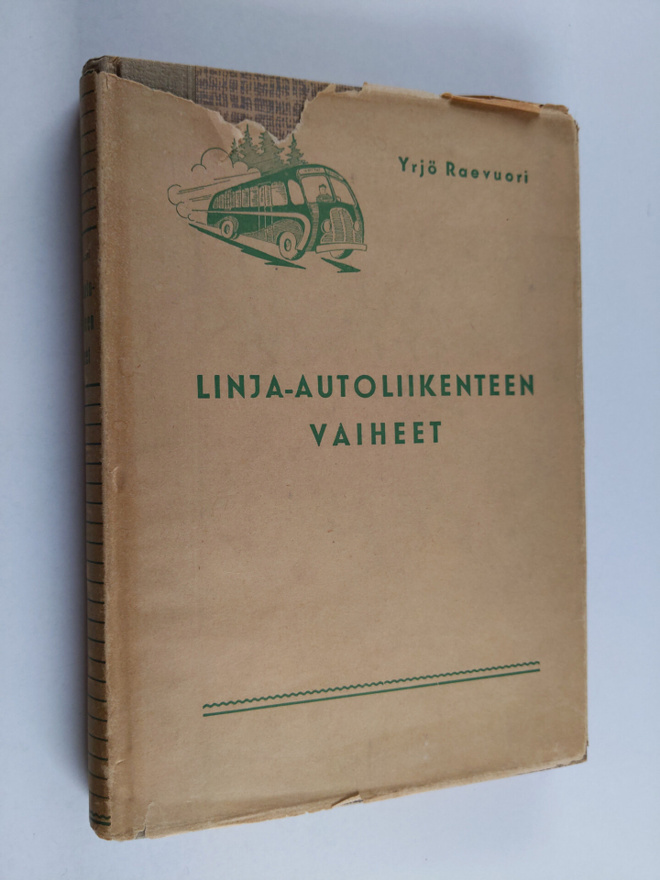 Yrjö Raevuori : Linja-autoliikenteen vaiheet