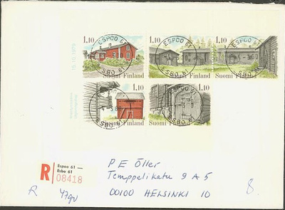 1979 talonpoikaisrakennuksia 5-ryhmä R-kirje - loistot