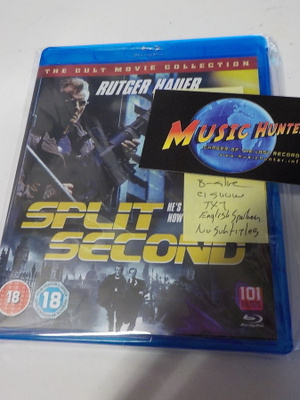 SPLIT SECOND UUSI BLU-RAY (W)