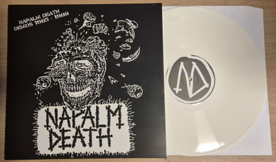 NAPALM DEATH – Demos 1985-1986 LP (white vinyl)