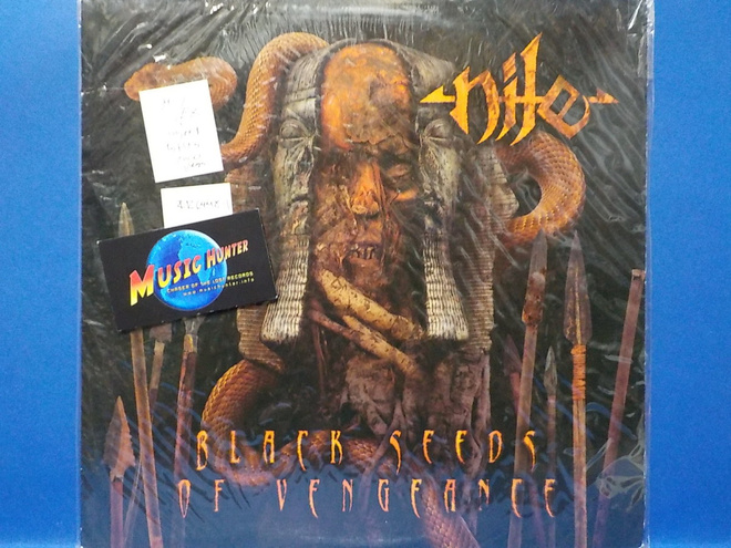 NILE - BACK SEEDS OF VENGEANCE - INSERT US 2000 M-/EX LP