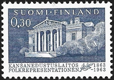 1963 Kansanedustuslaitos 100 vuotta ** LaPe 576
