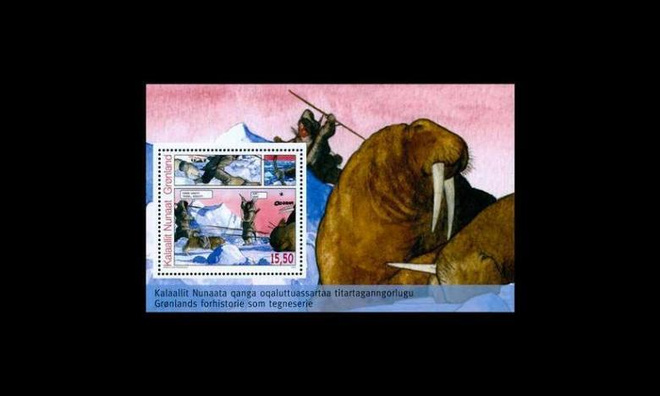 Grönlanti 536BL45 ** Sarjakuva (2009)