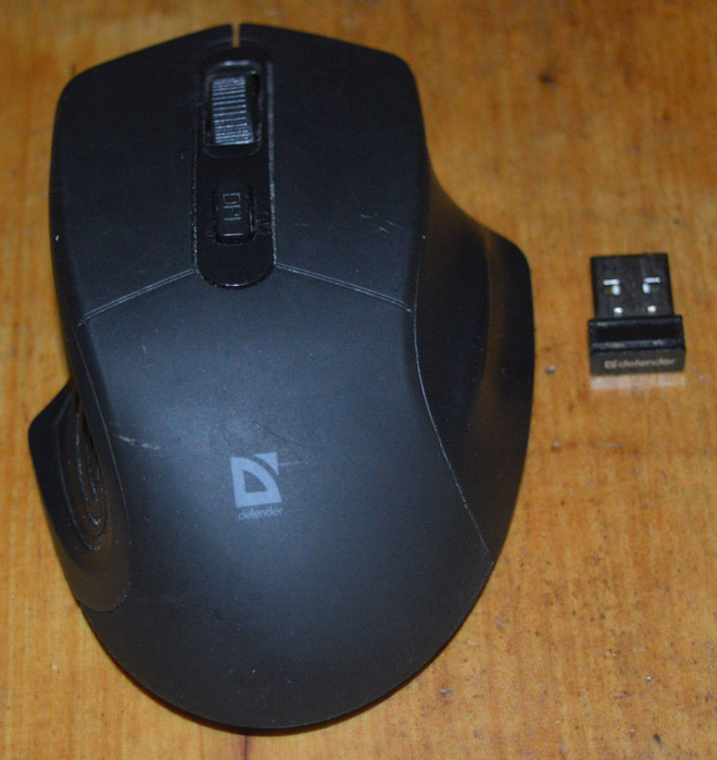 Defender langaton hiiri + usb dongle
